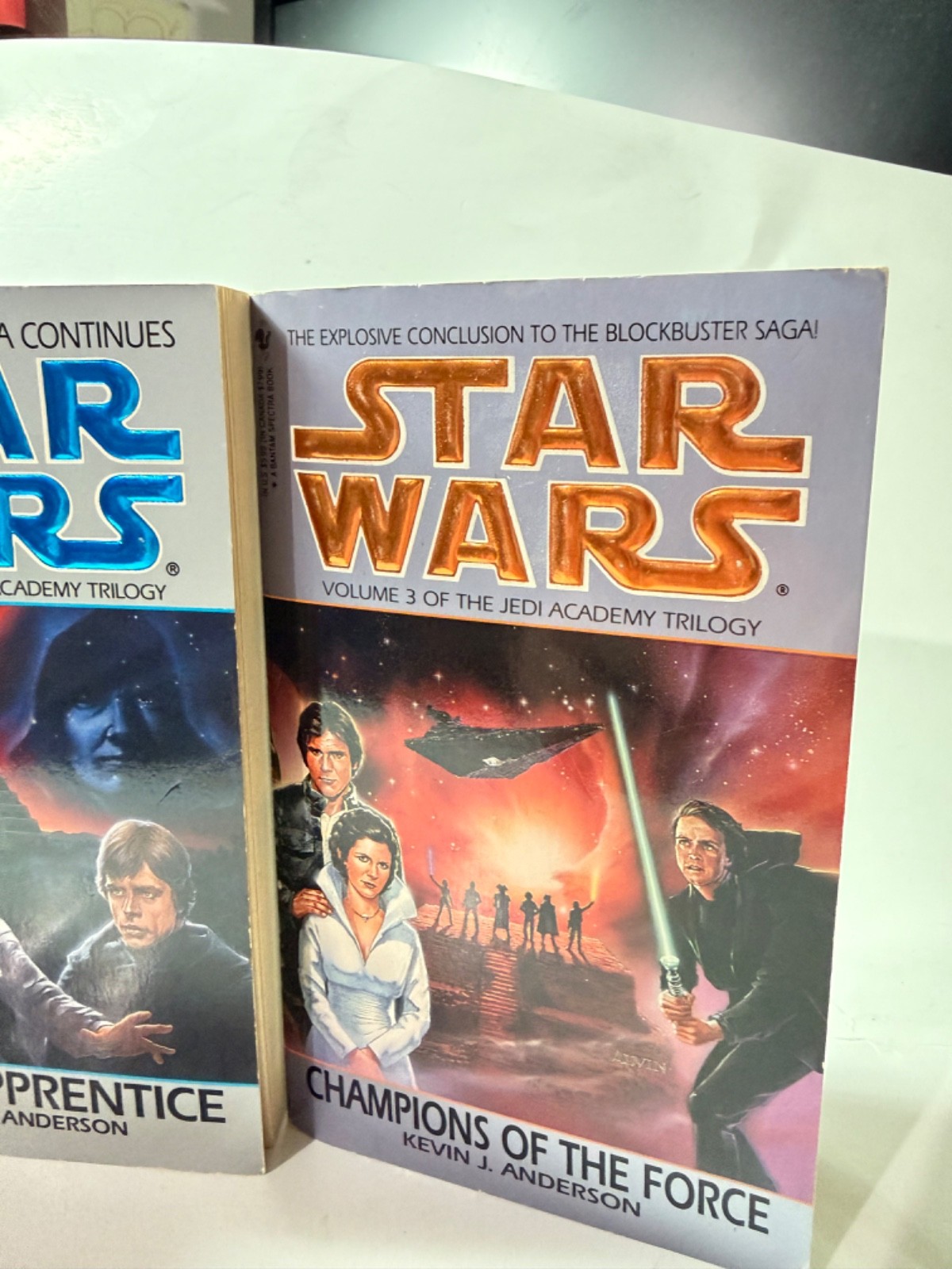 Star Wars Jedi Academy Trilogy Vol 1 2 3 ALL 1ST PRINTINGS Kevin Anderson 1994