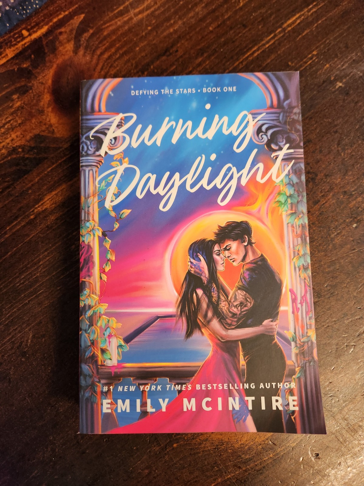 Burning Daylignt Emily Mcintire, Paperback, Sprayed Edges