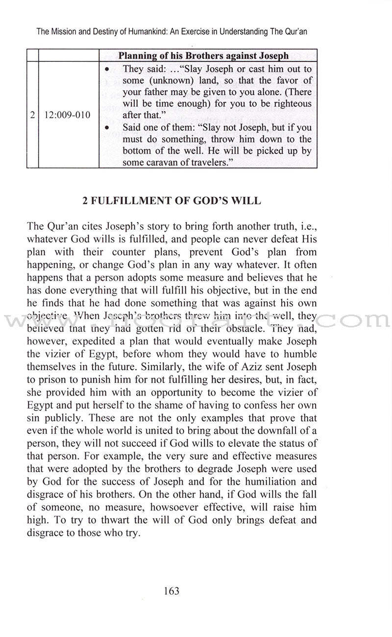 The Mission and Destiny of Humankind: An Exercise in Understanding the Qur’an