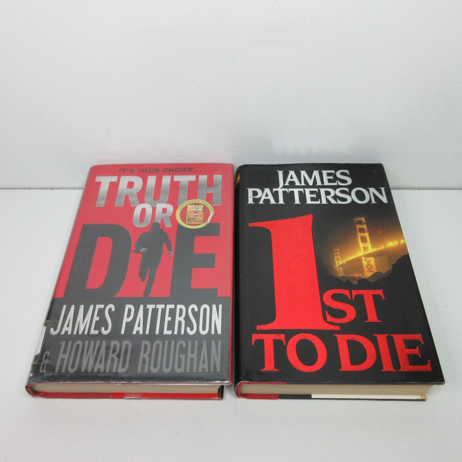 Lot of 4 James Patterson Hardcover Books -Women’s Murder Club/Stand Alone Novels