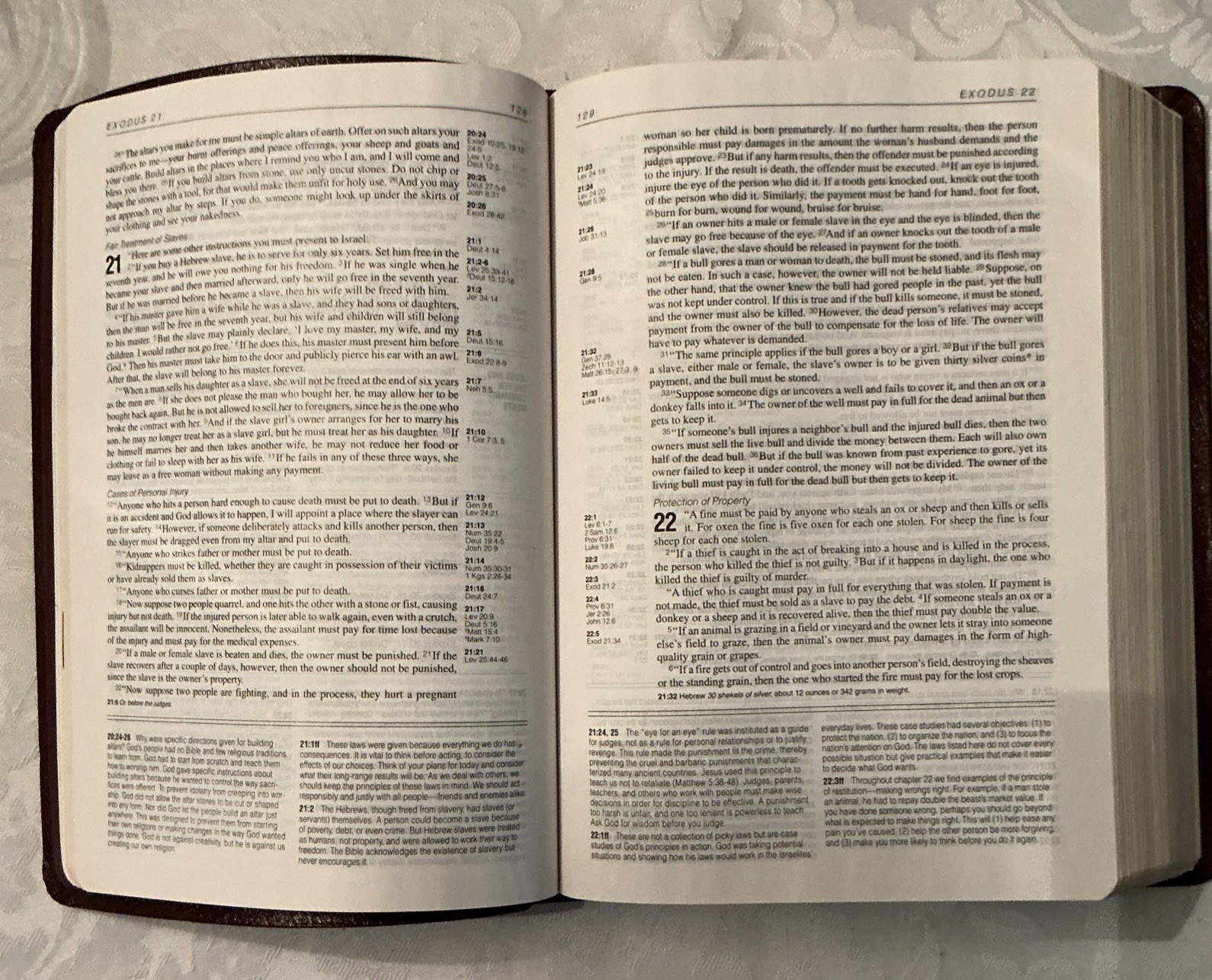 NLT Life Application Study Bible Bonded Leather Burgundy Red Letter Tyndale 1996