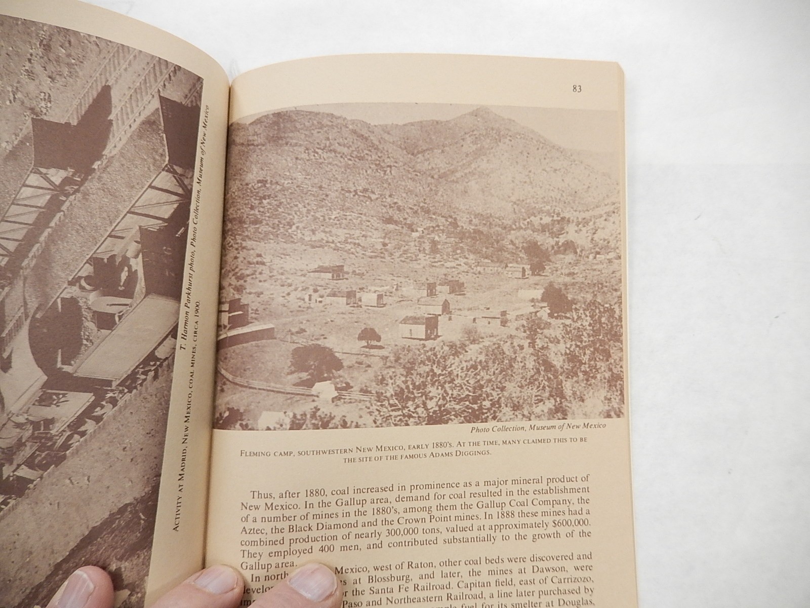 The Story of Mining in New Mexico by Paige W. Christiansen, 1974, Bureau Mines