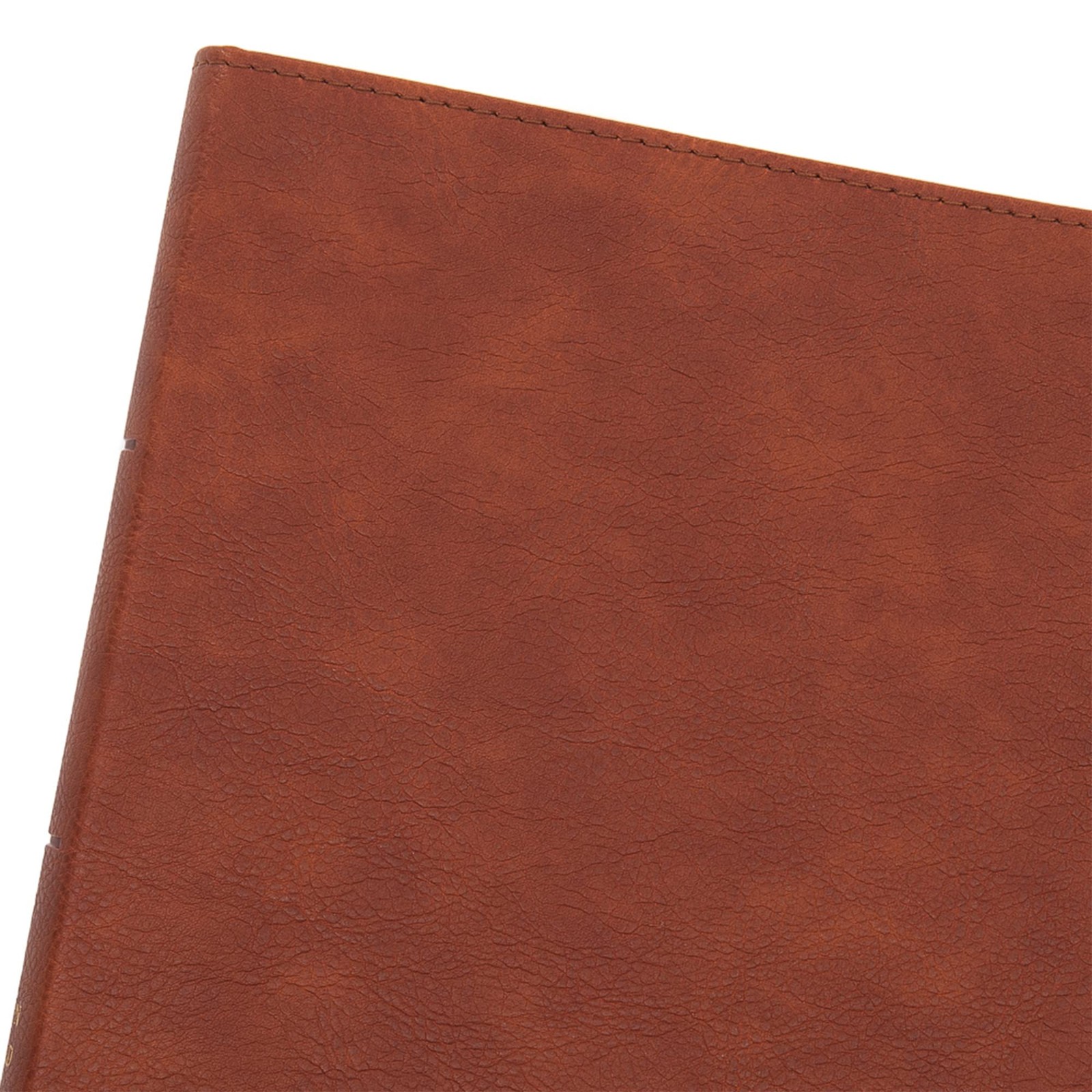 Reference Bible Super Giant Print Burnt Sienna LeatherTouch Indexed