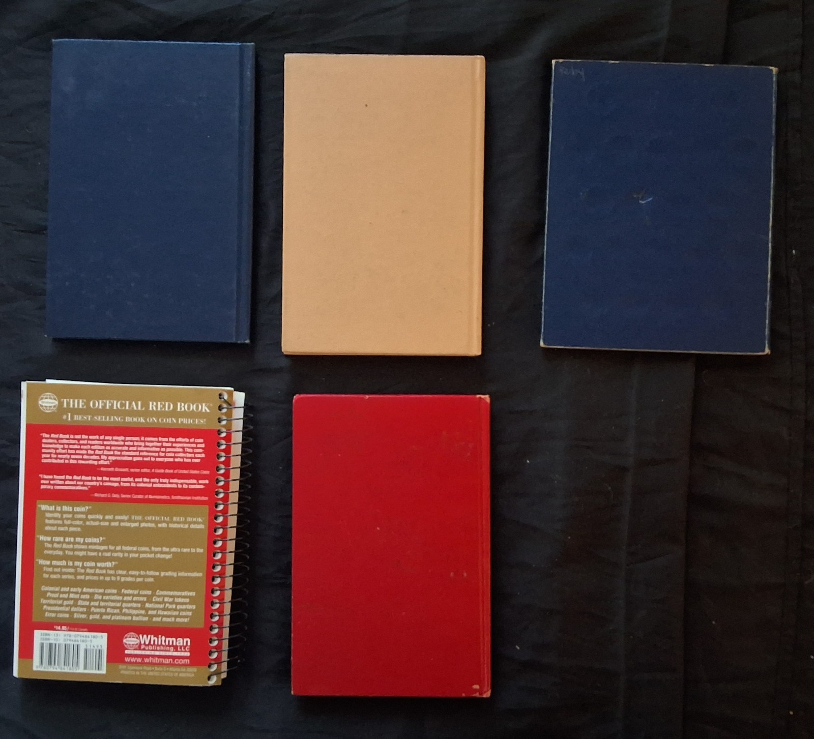 United States US Coins Vintage Hardcover Book Collection Lot Grading Pricing