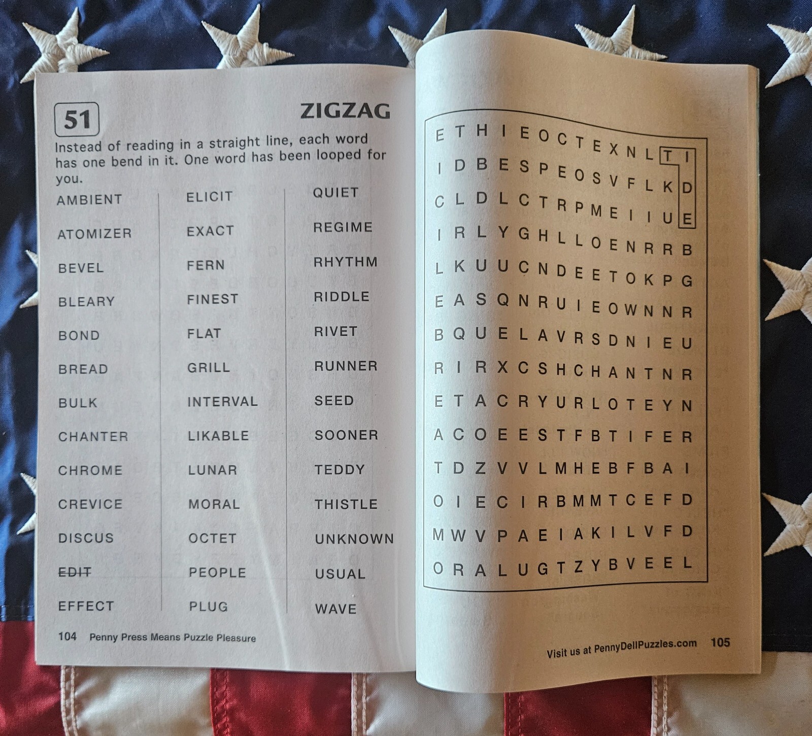 Lot 3 Penny Press Dell LARGE PRINT Memories Word Search Seek Movie Celebrity a3