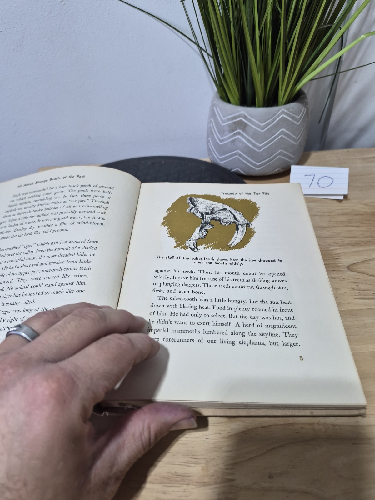 All About Strange Beasts of the Past by Roy Chapman Andrews 1956 Hardcover