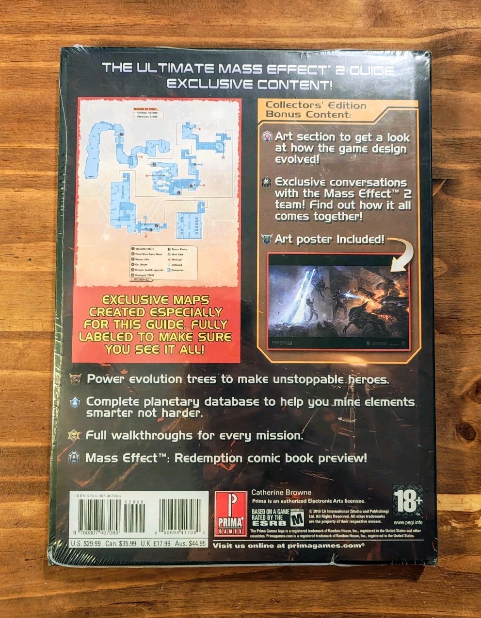 MASS EFFECT 2 Collectors Edition Guide by Prima Games (2010, Hardcover)