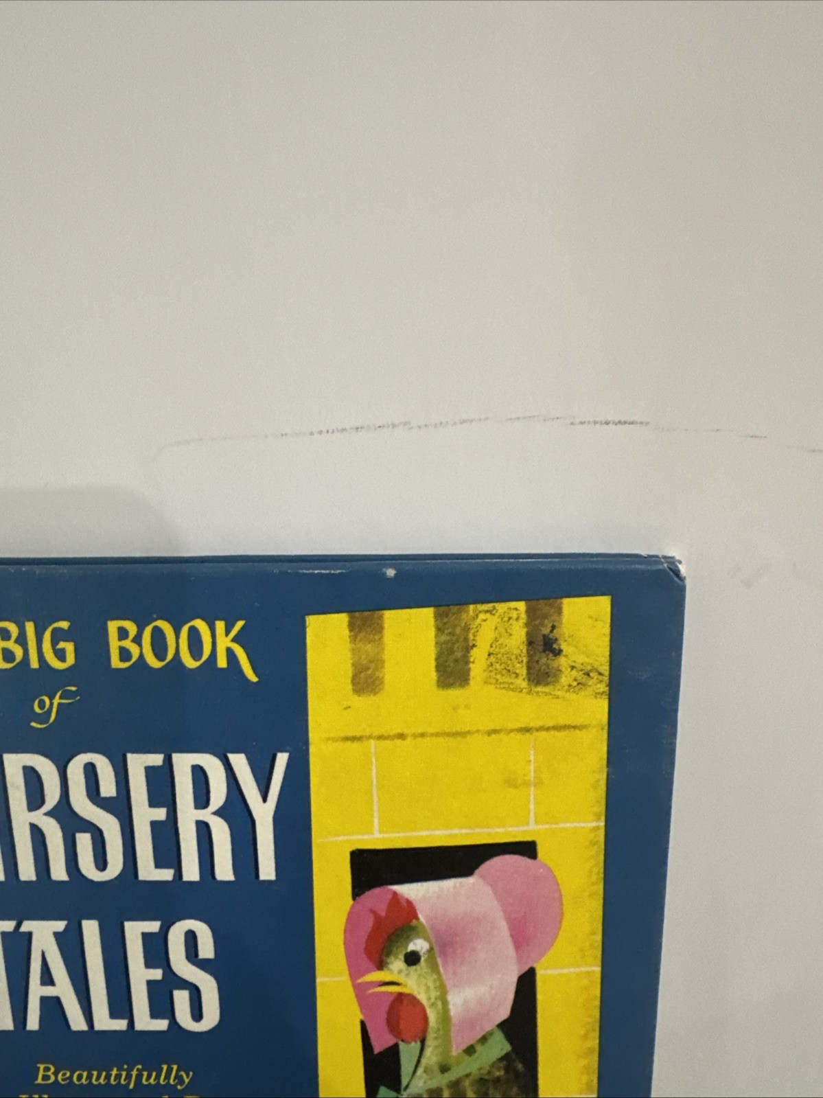 The BIG Book of NURSERY TALES Treaure 1973 hb Evelyn Andreas Leonard Weisgard VG