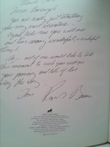 The Rewolf of Oz (1st Ed, Signed) by Roger S. Baum