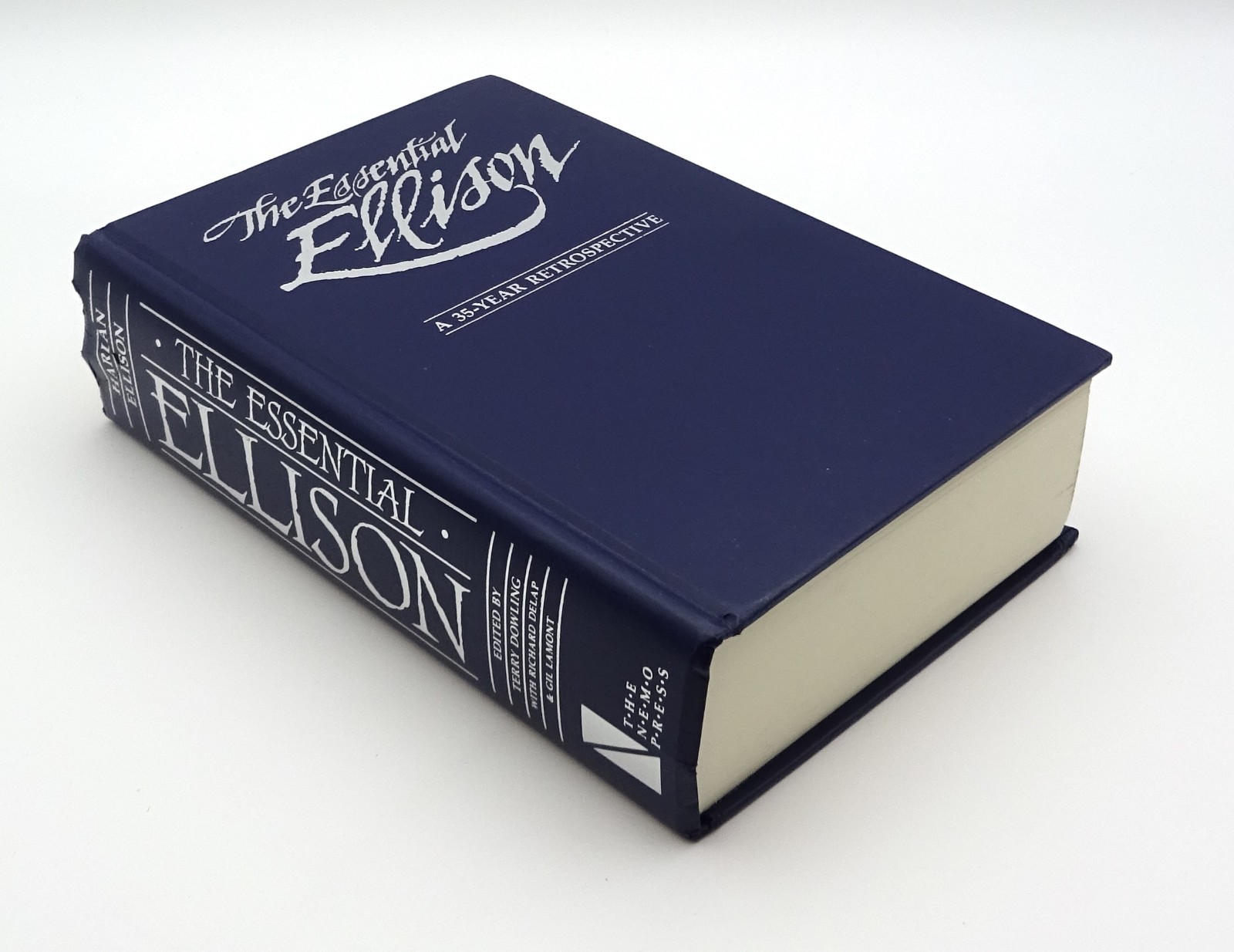 The Essential Harlan Ellison Hardcover Book Club Edition BCE HB/DJ Nemo 1987