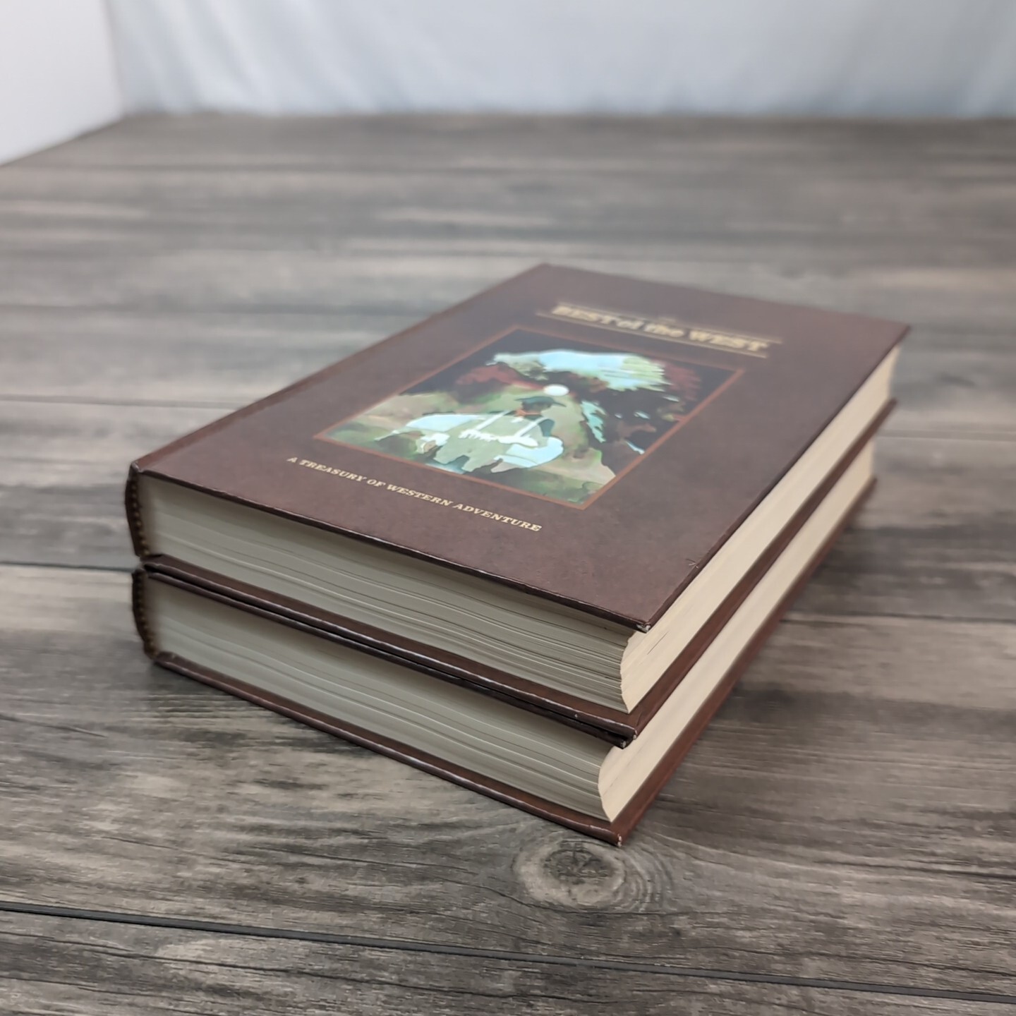Best of The West Vol 1 & 2 Readers Digest Treasury of Western Adventure 1st Ed.