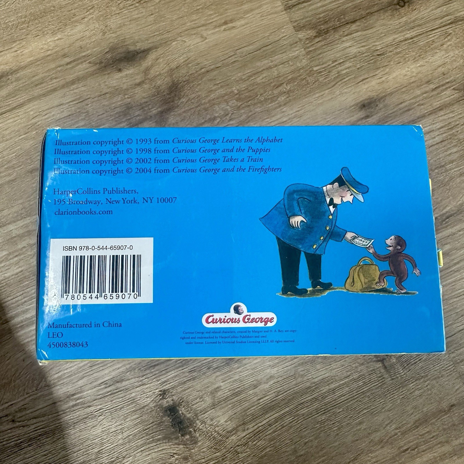 Curious George’s Library Box Set – Hardcover, by Margret Rey; H.A. – Very Good