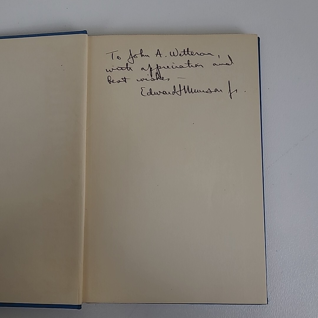 **SIGNED COPY** Leadership For American Army Leaders by Edward Lyman Munson Jr.