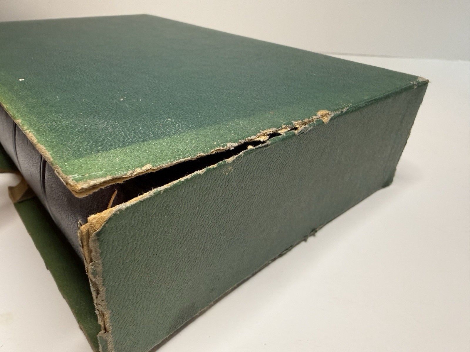 Oxford Cambridge NEB New English Bible Leatherex Apocrypha Bevelled Boards 65A