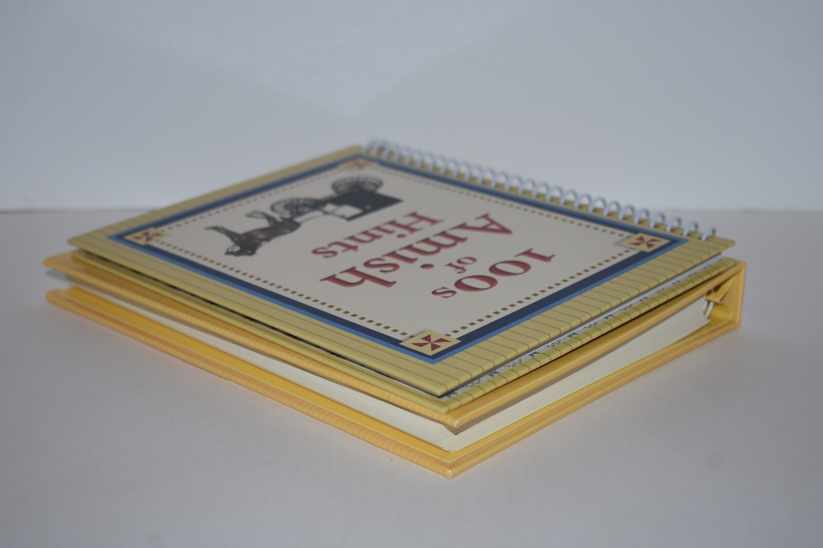 2 AMISH BOOKS – AMISH COOKING & 100’s OF AMISH HINTS – HARDCOVER – RECIPES