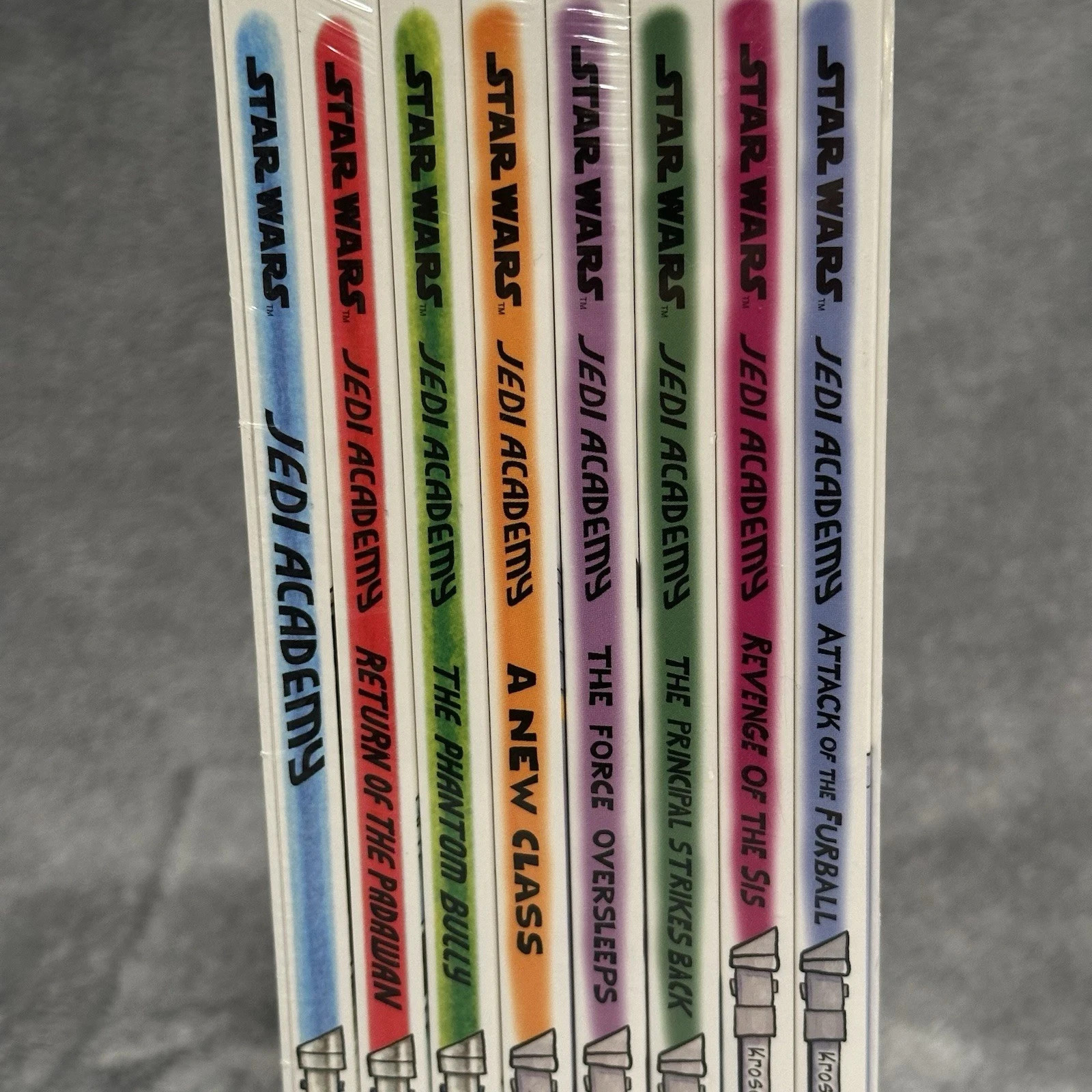 Star Wars Jedi Academy Series Collection 8 Books 1-8 Books NIB New Box Complete