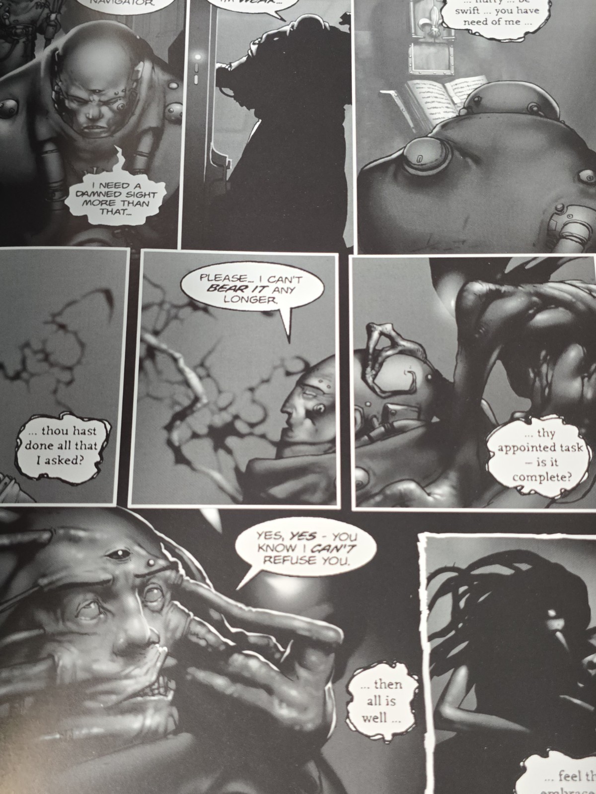 Warhammer 40k: Daemonifuge, The Screaming Cage, Rare Graphic Novel Hardcover