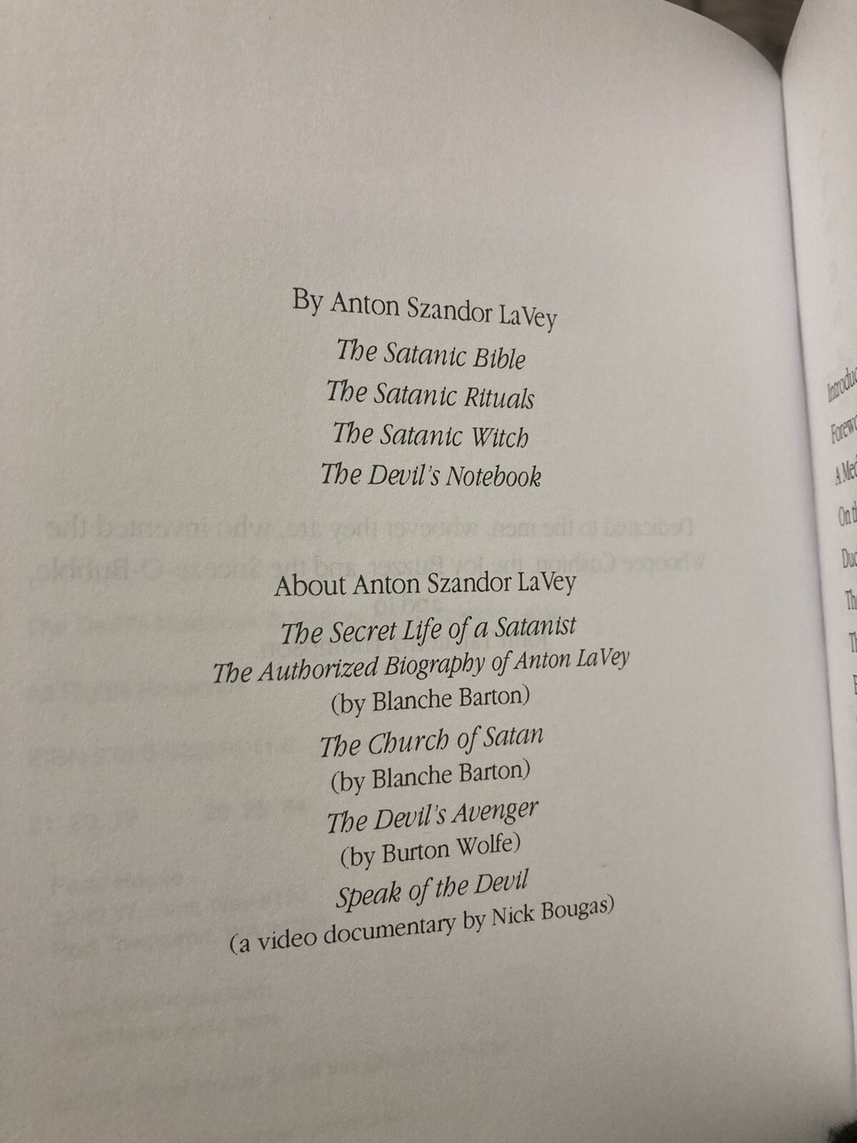 The Devil’s Notebook By Anton Szandor LaVey Satanism And Witchcraft