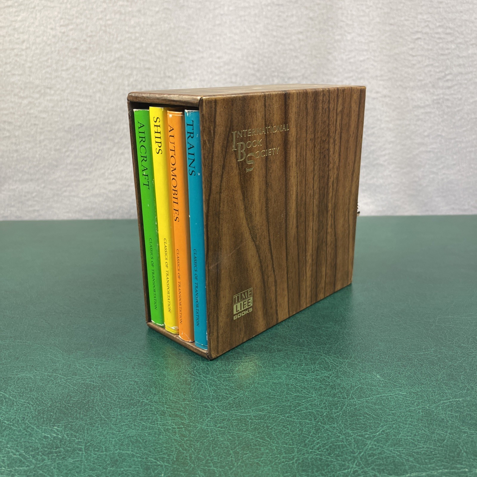 International Book Society Time Life Books Classics of Transportation w Slipcase