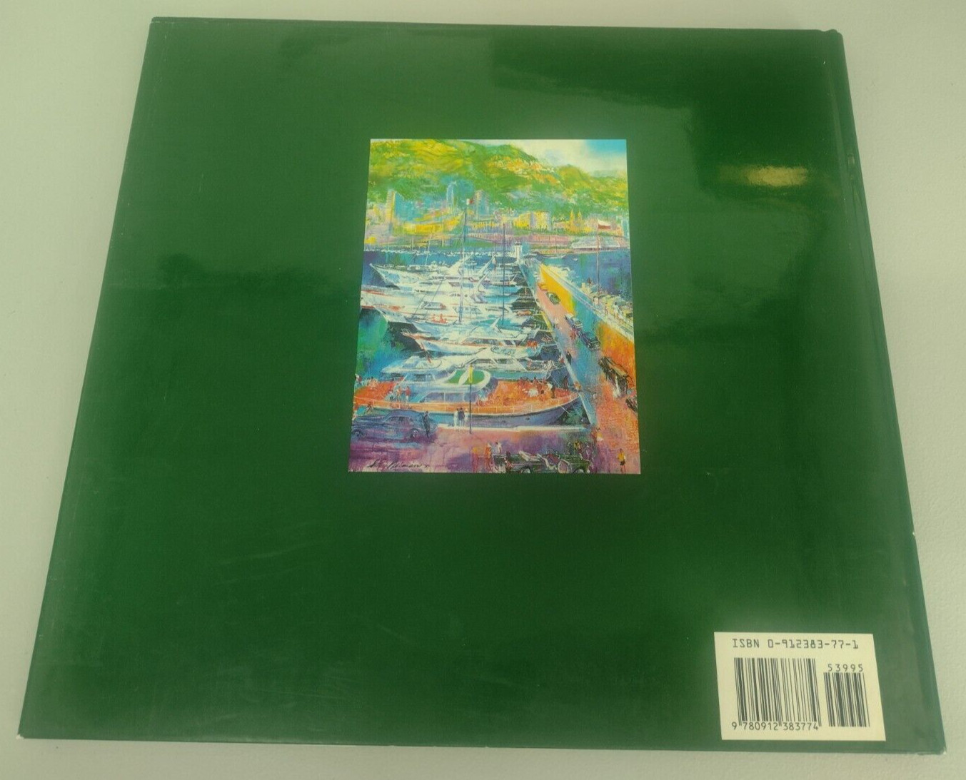 MONTE CARLO CHASE Autographed Signed LeRoy Neiman Hard Cover Book First Edition