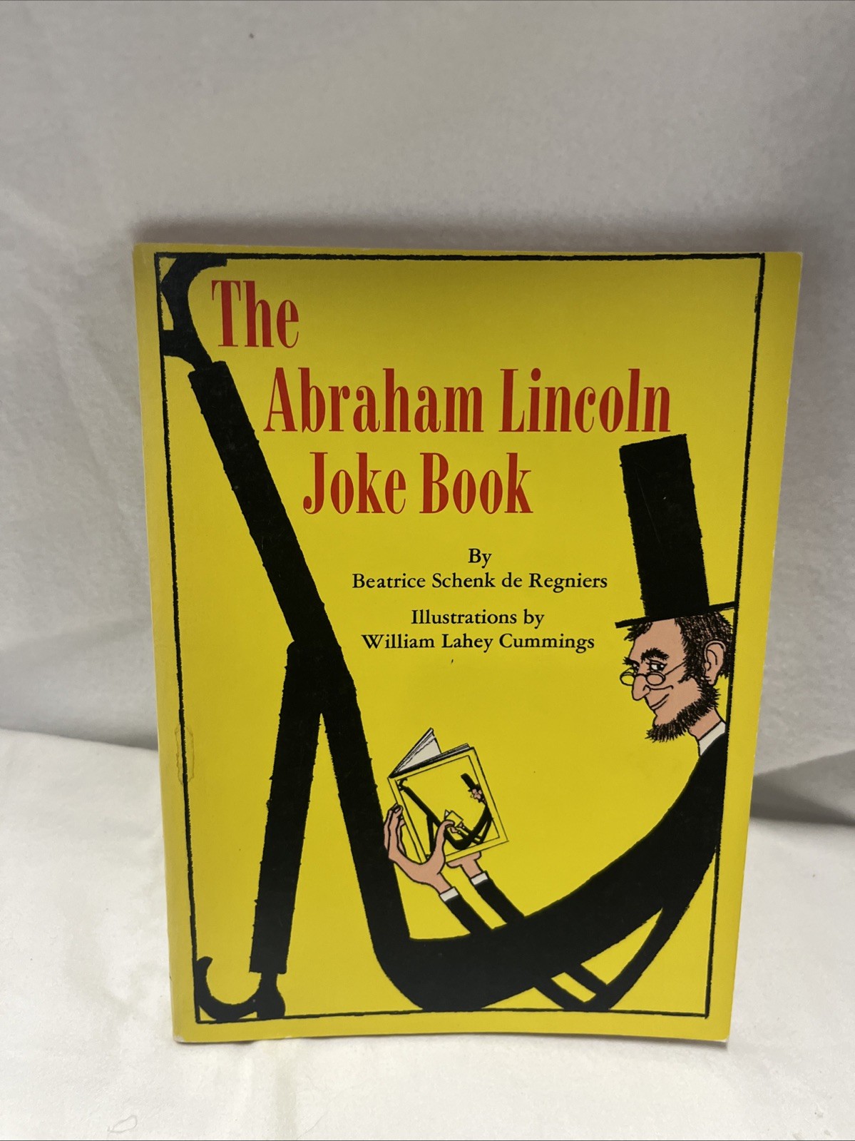 Vintage 1965 The Abraham Lincoln Joke Book Scholastic HC Illustrated Humor