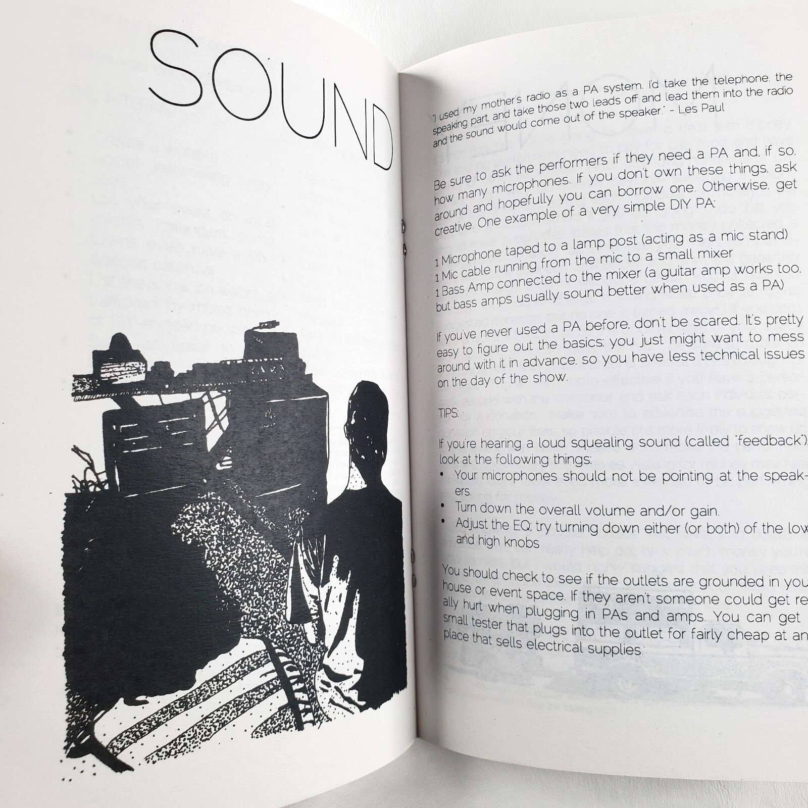 Building DIY Spaces Zine Book 2012 Independent Punk Music Rad Show Guide A271