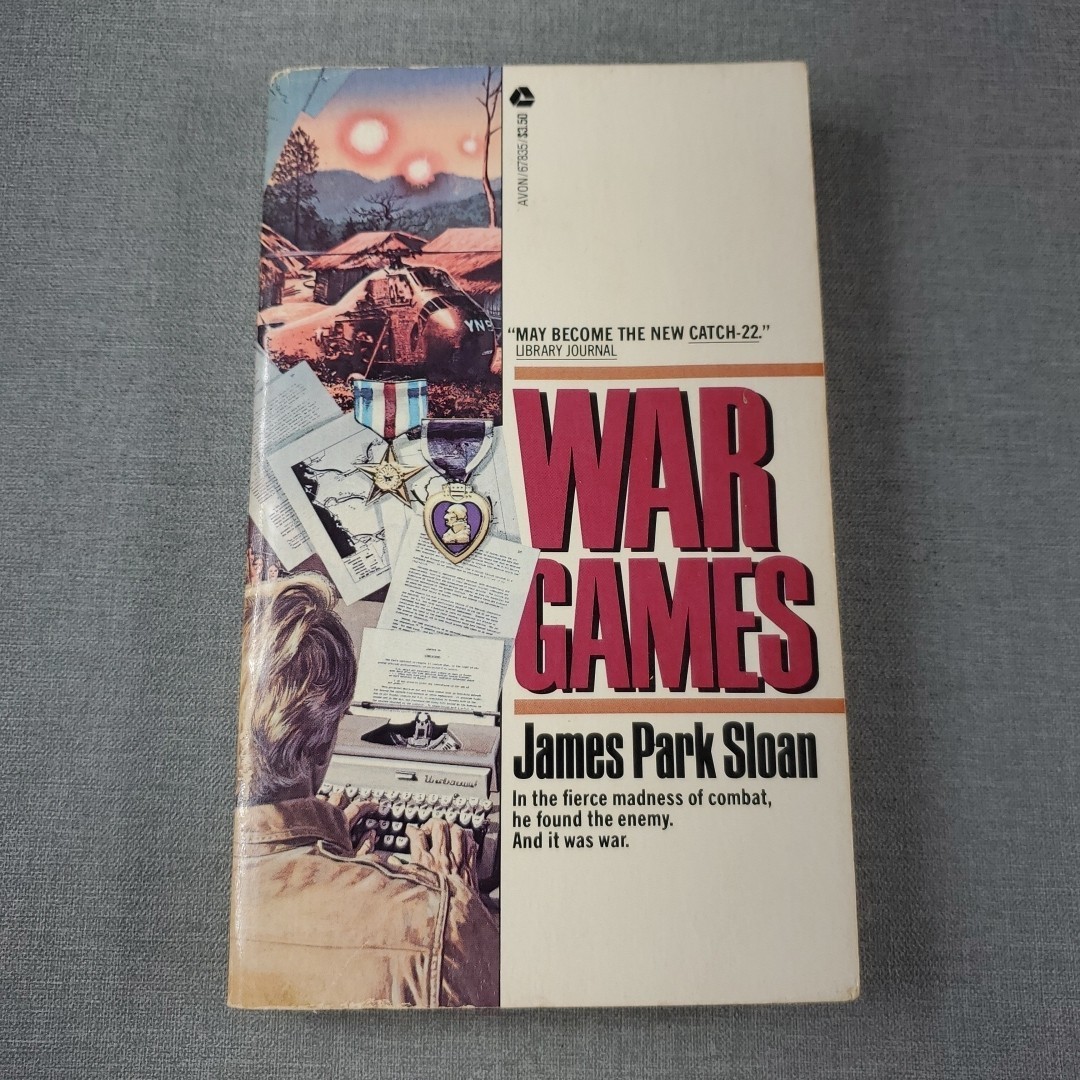War Games James Park Sloan 1973 Vintage Paperback Book