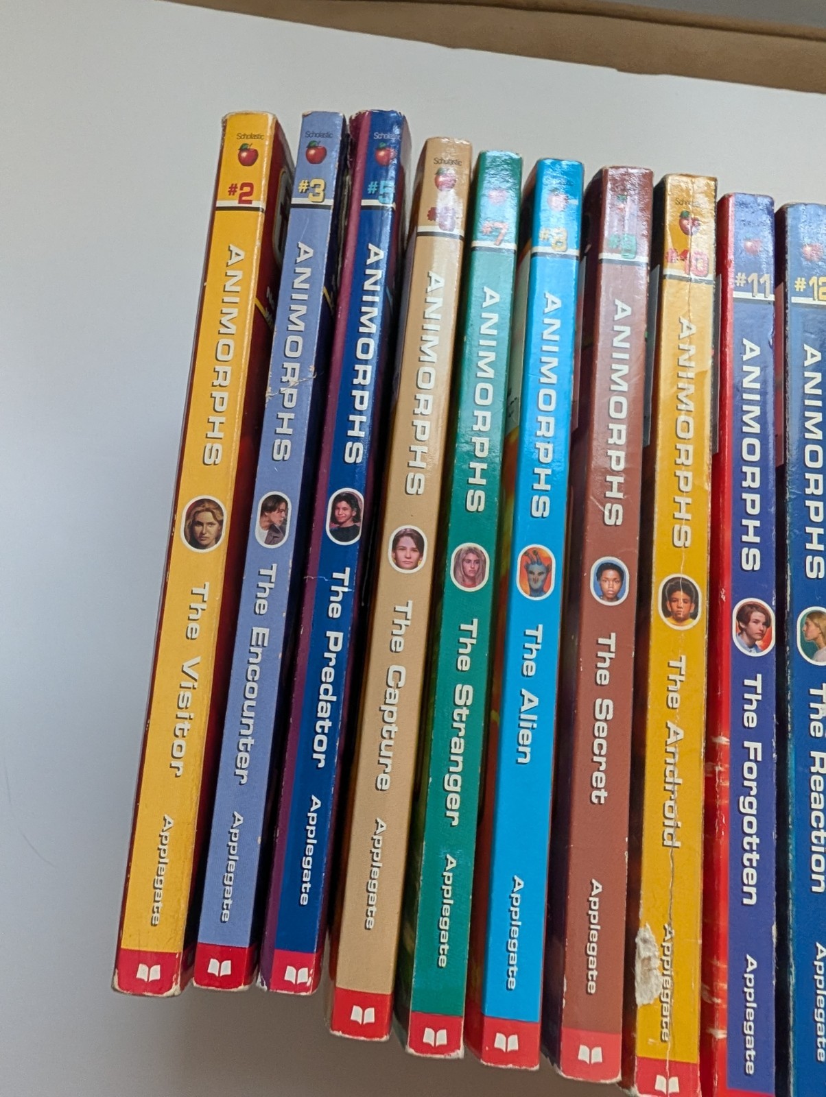 Lot of 24 Animorphs Scholastic Paperback Books K.A. Applegate