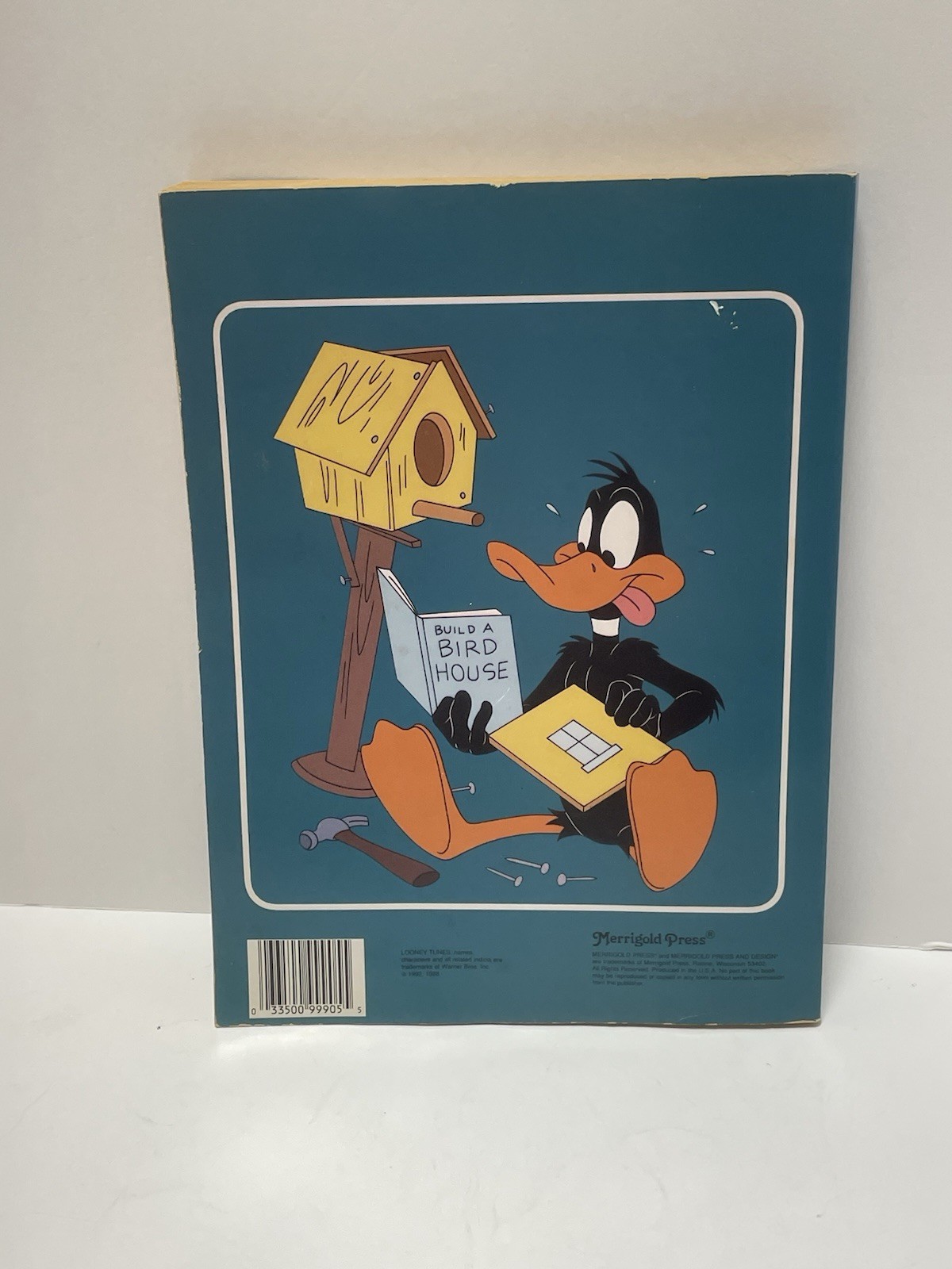 Vintage Looney Tunes Coloring Book Plus Activities RARE Daffy Duck Cover UNUSED