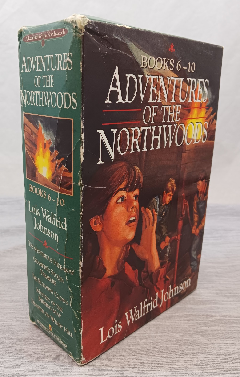 Adventures of the Nothwoods Boxed Set #2 6 7 8 9 10 Lois Walfrid Johnson PB Lot