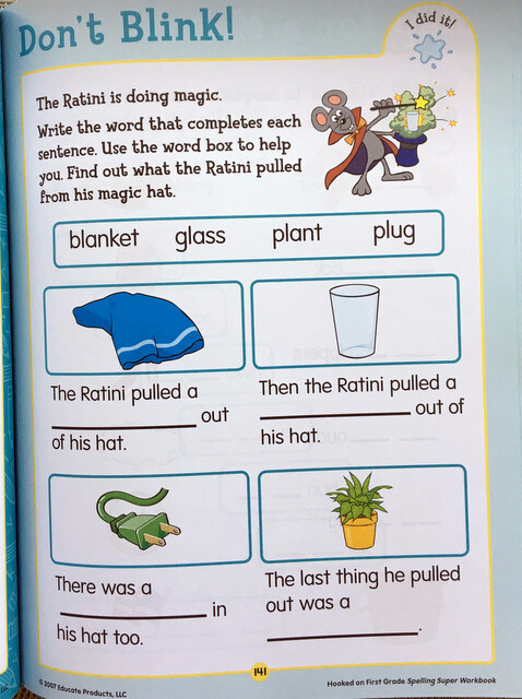 Hooked on First-Grade Super Workbook by L. L. C. Hop (2006, Mixed Media)
