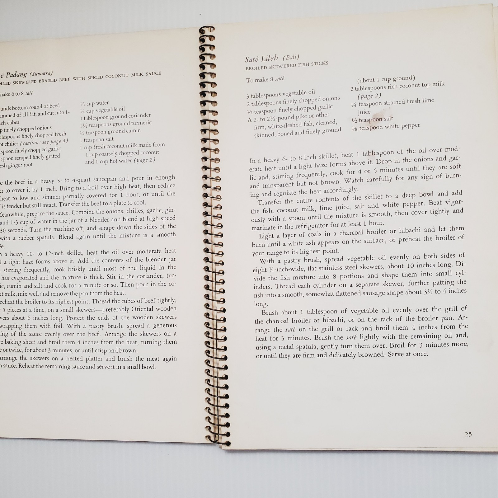 Pacific & Southeast Asian Cooking Time Life Recipes Foods of the World Cookbook