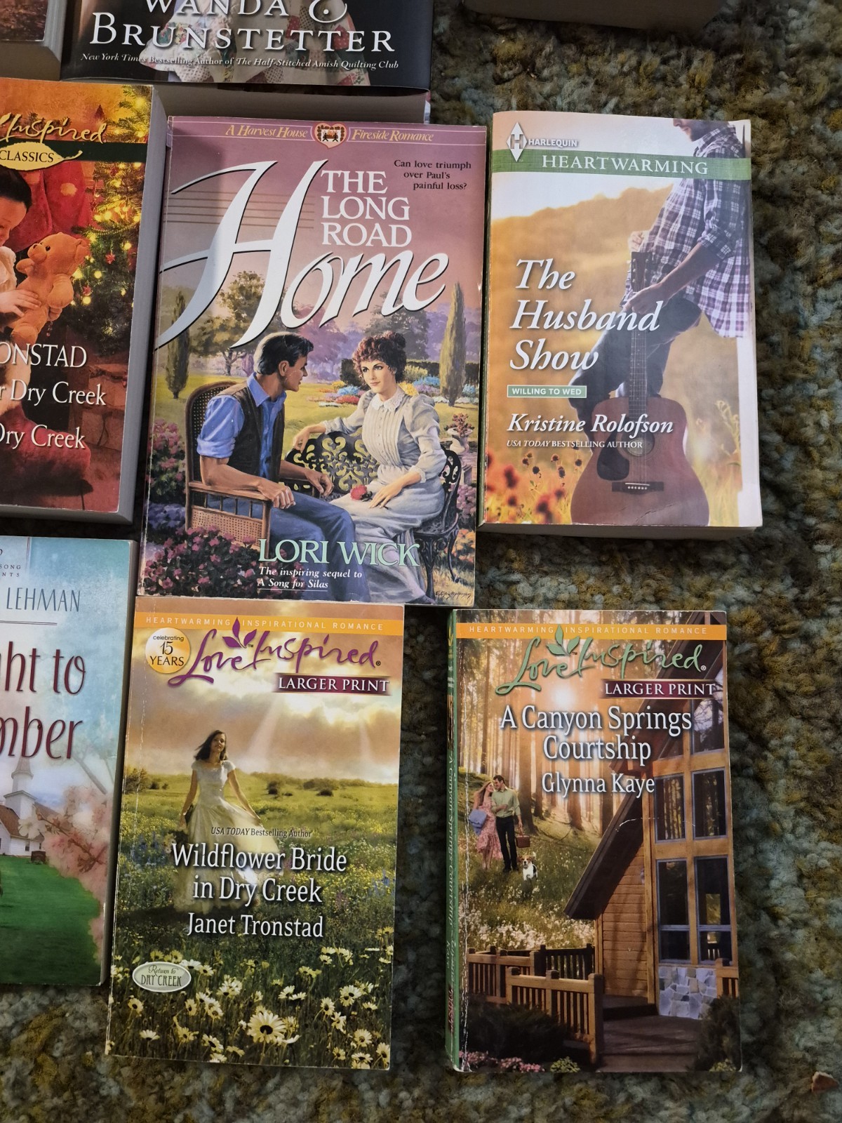 LOVE INSPIRED ROMANCE PAPERBACK BOOKS MISC ROMANCE TITLES LOT OF 22