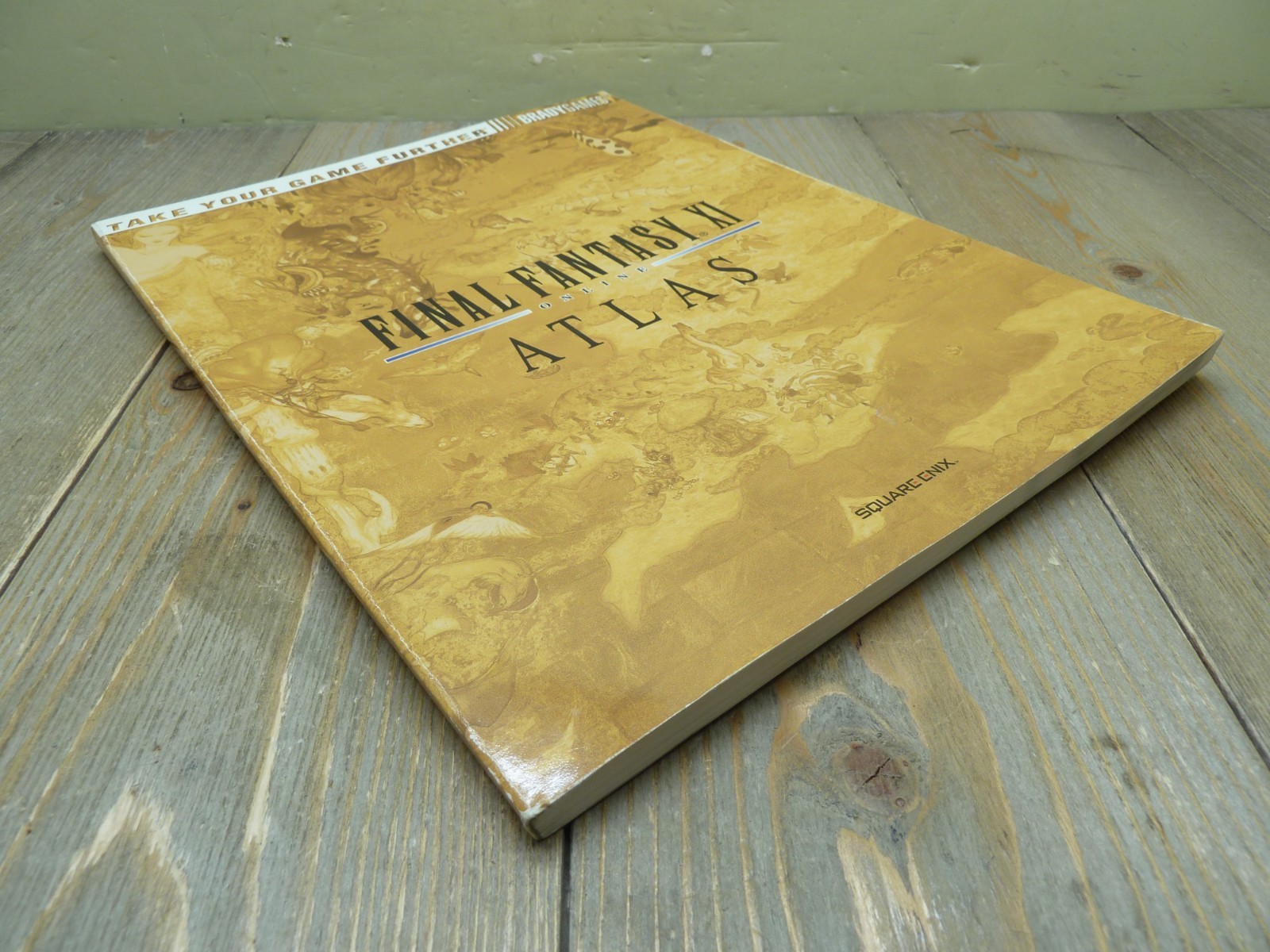 Final Fantasy XI 11 Atlas Brady Games Guide Ed Kern 2005 Good Condition
