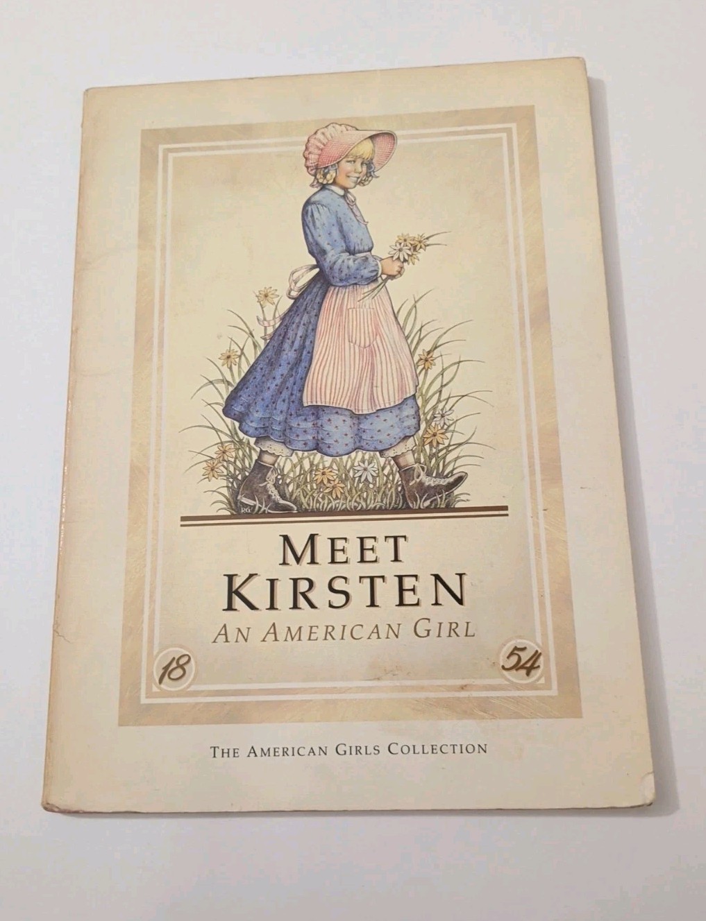 AMERICAN GIRL Meet Kirsten First Edition Book 1986 Pleasant Company Vintage Pb
