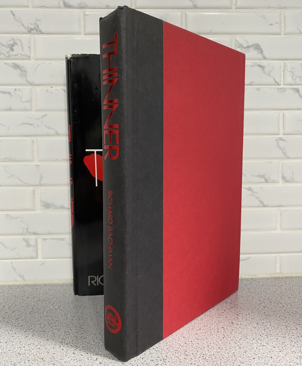 Thinner by Richard Bachman / Stephen King ~ Hardcover ~ Dust Jacket ~ VERY GOOD!
