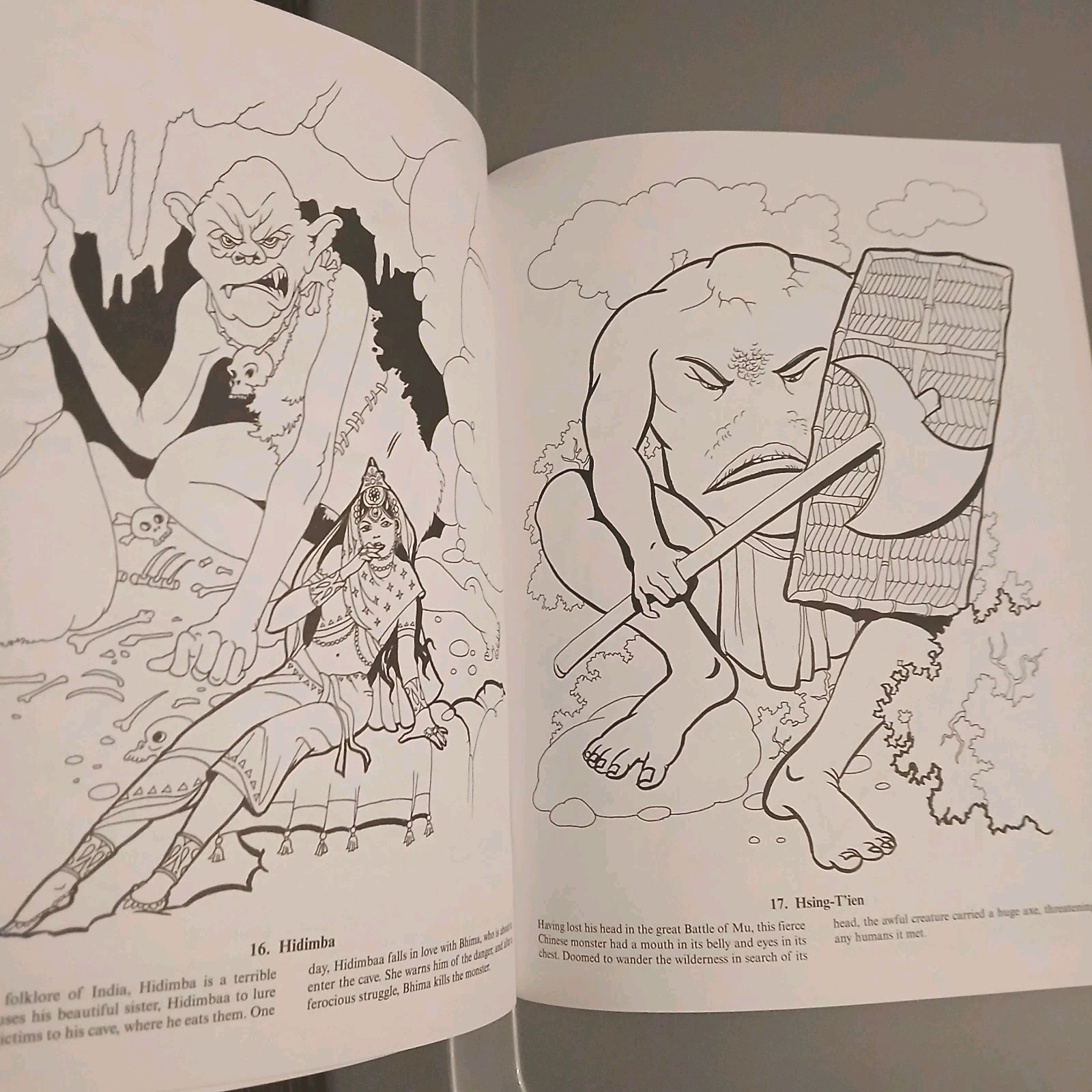 2004 Giants And Ogres Dover Coloring Book Jan Sovak