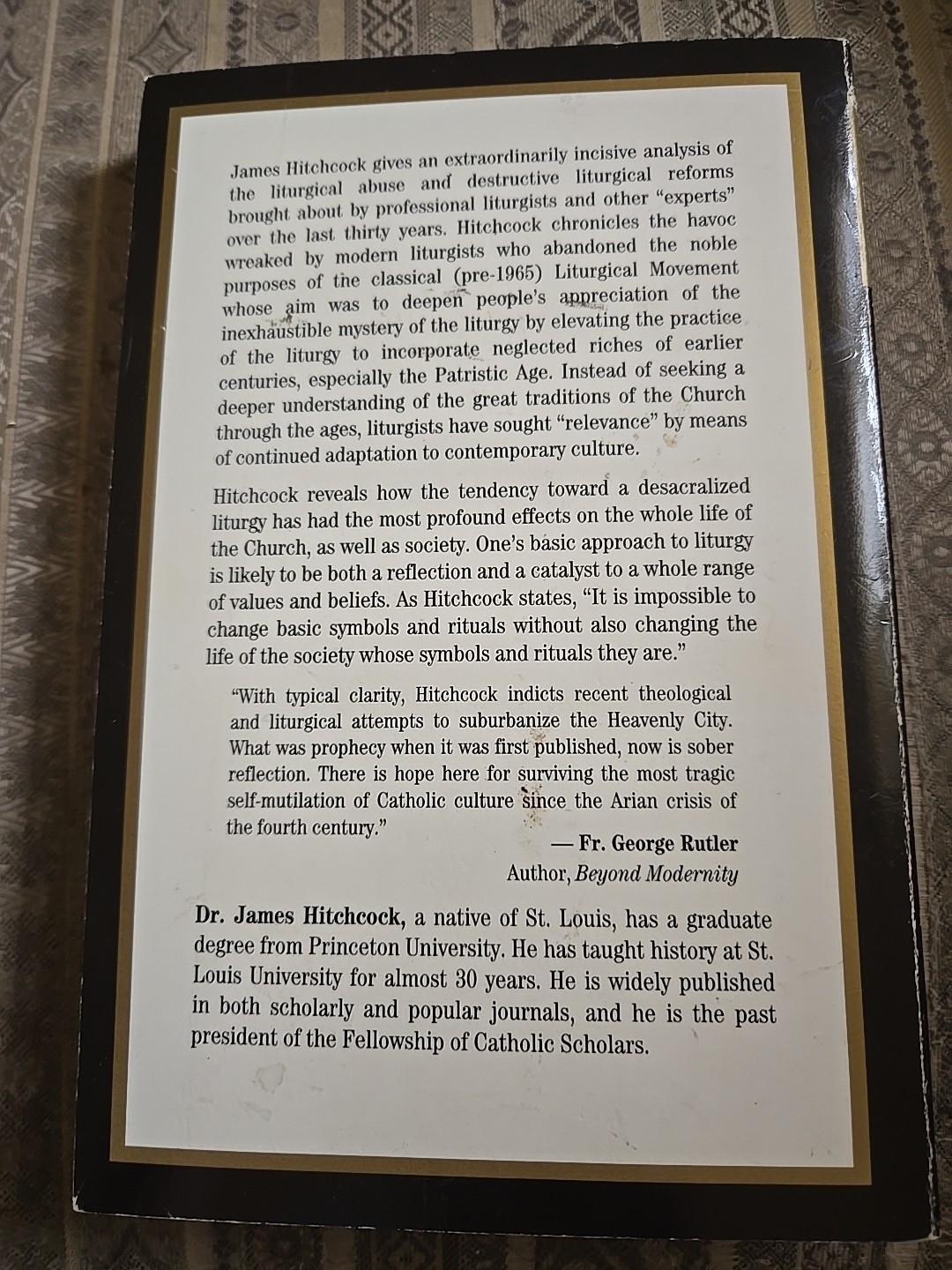 Recovery of the Sacred : Reforming the Reformed Liturgy