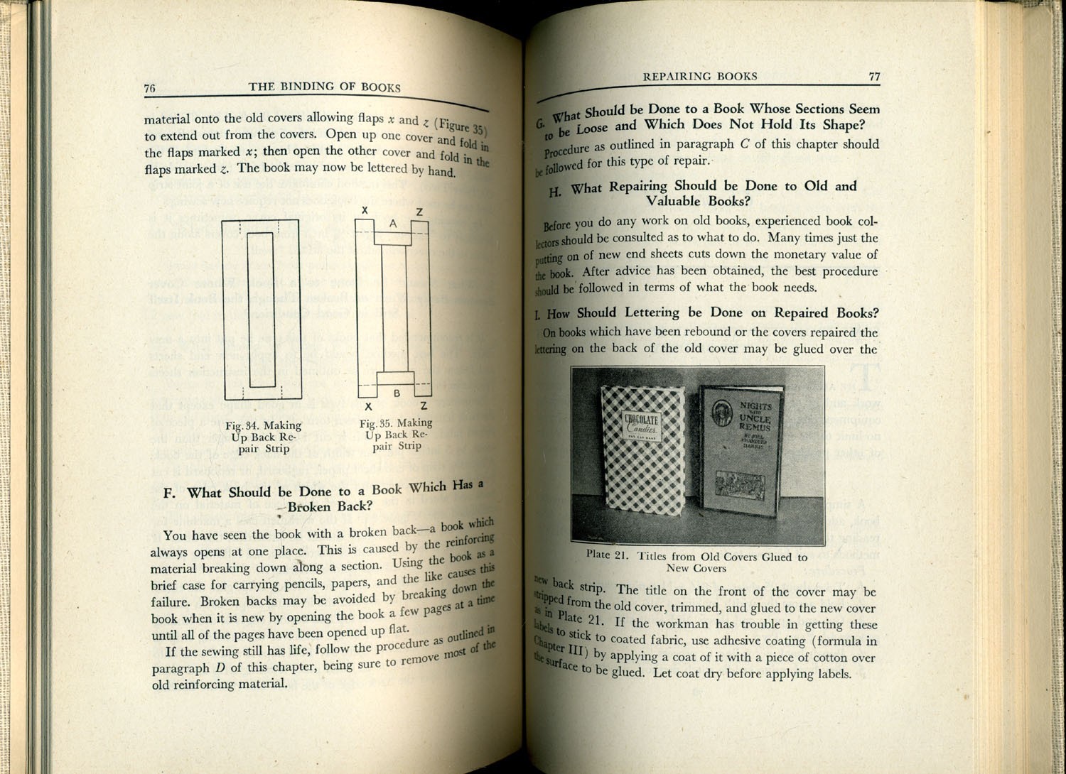 The Binding of Books by Perry & Baab: 1940, 1st Edition. Illustrated. Near Fine