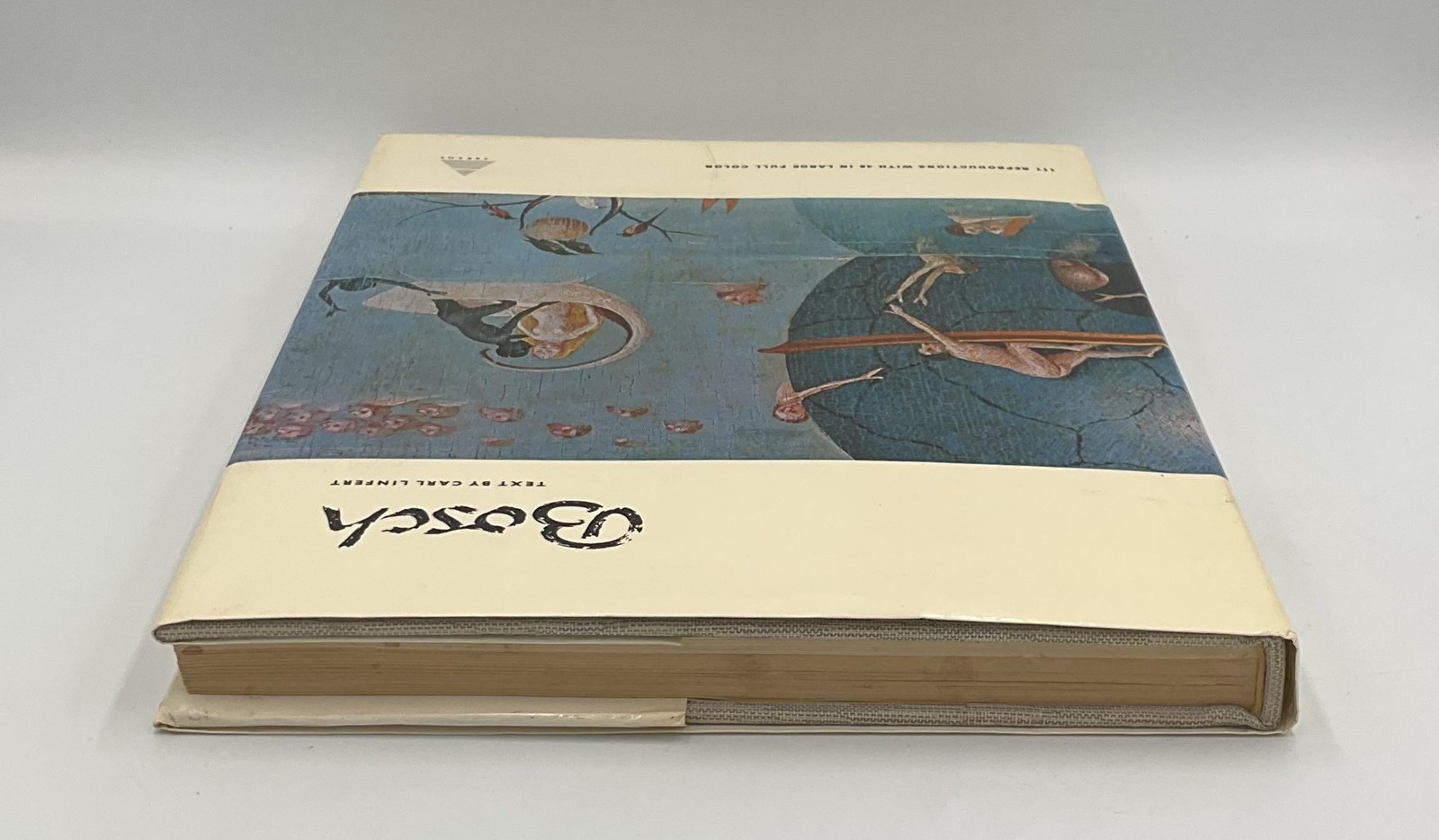 Vintage Bosch Carl Linfert Harry N. Abrams Off-White HC DJ 1970s Korea