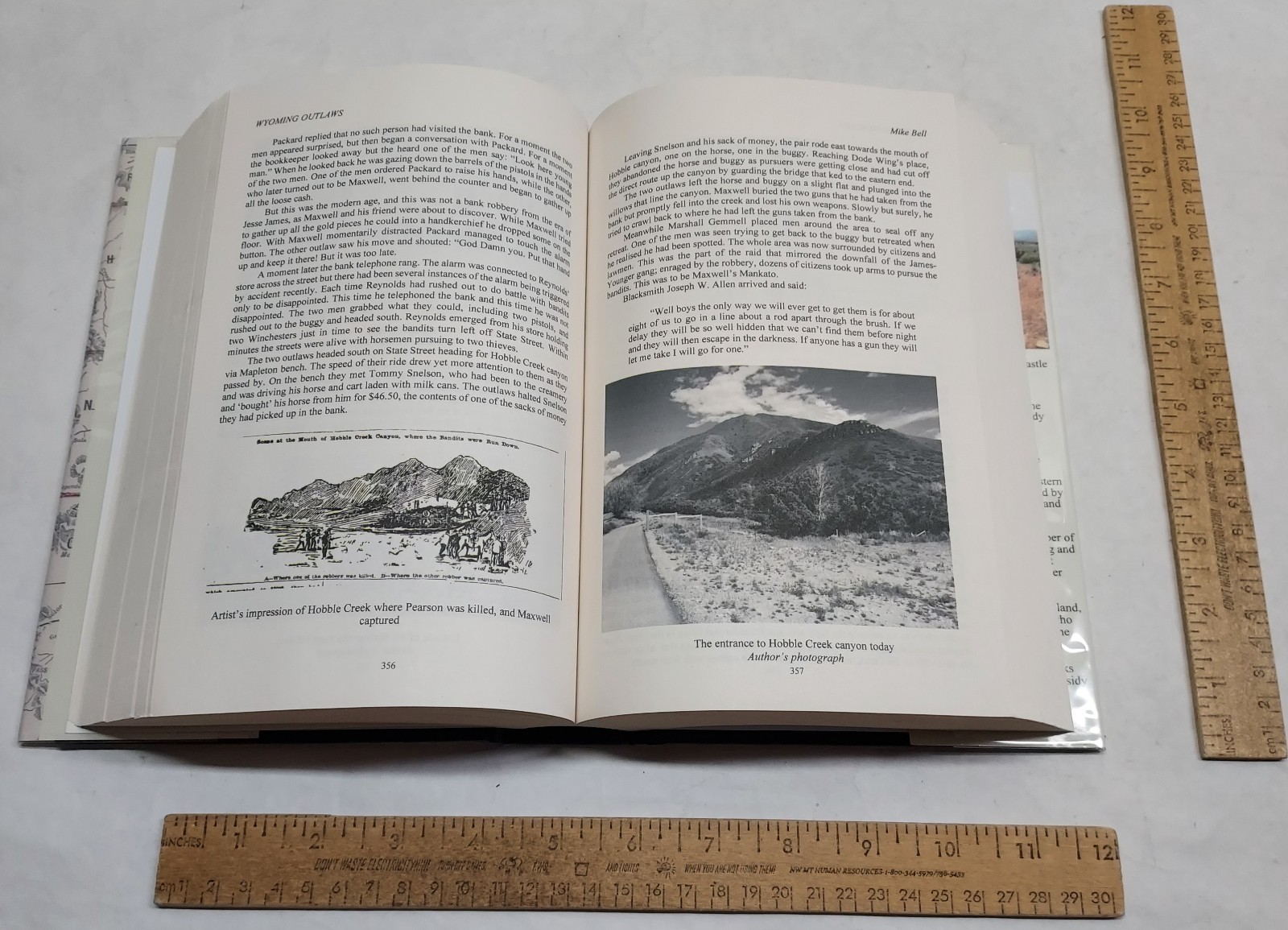 WYOMING OUTLAWS – Butch Cassidy in Wyoming 1889-1896 – Mike Bell – hb BOOK w/dj