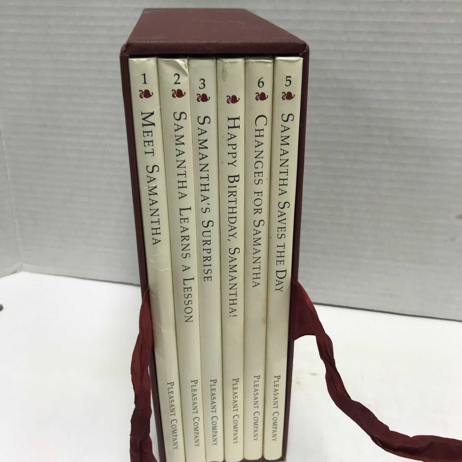 Pleasant Company American Girl Collection Keepsake Edition Book Set Samantha