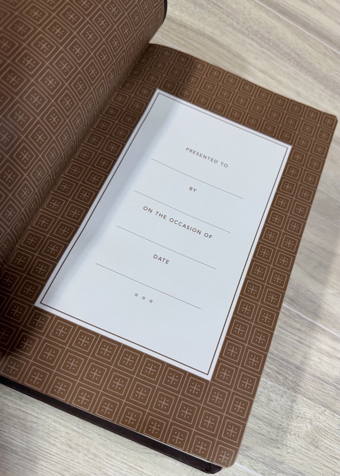 New- NLT Premium Value Thinline Bible, Filament Enabled, Brown Color ~~ No Box
