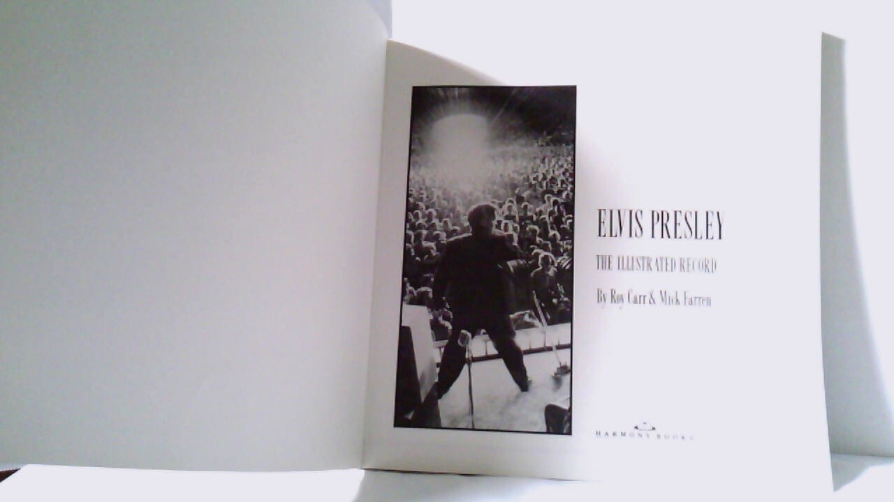 ELVIS PRESLEY~THE ILLUSTRATED RECORD~BY MIKE FARREN & ROY CARR~Set of 2~1982