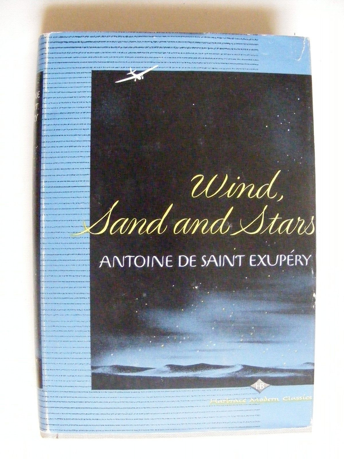 Wind, Sand and Stars by Antoine de Saint-Exupéry (Harcourt Brace & Co, 1957) HC