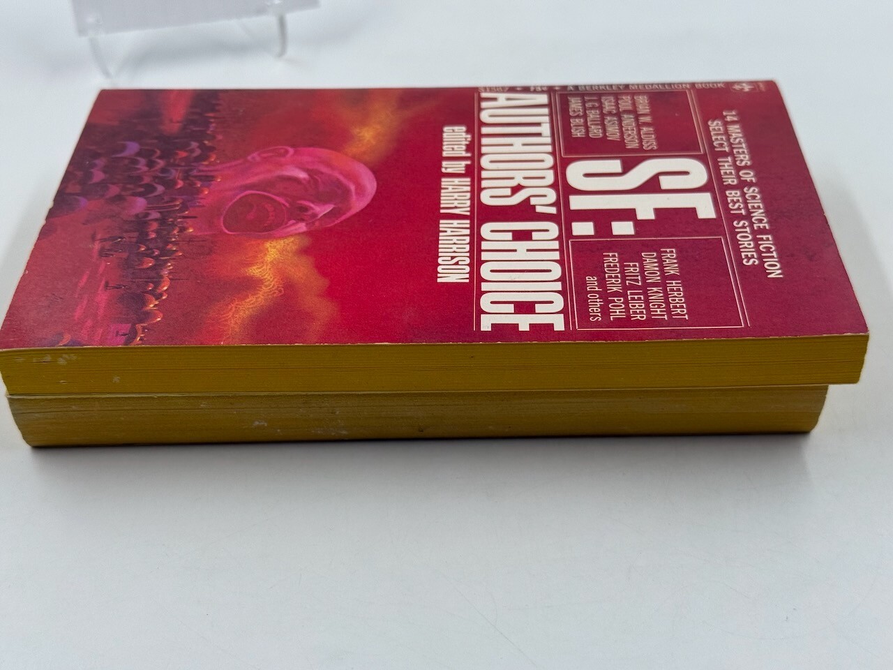SF: Authors’ Choice 1-2, Ed. Harry Harrison, Berkley PB 6/68, 5/70