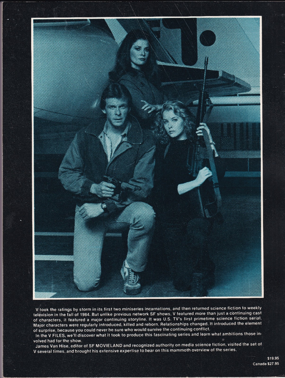 THE V FILES BOOK ONE: THE ARRIVAL (1985) 1st printing 100 pages plus typescripts