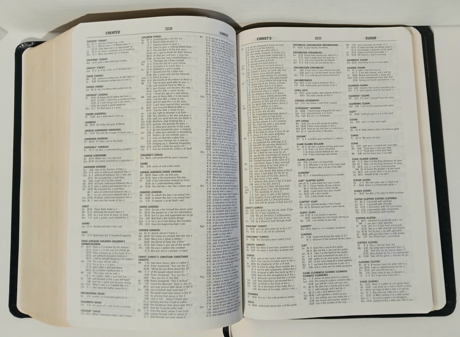 The NIV Study Bible 10th Anniversary Ed Bonded Leather Black Red Letter 1995