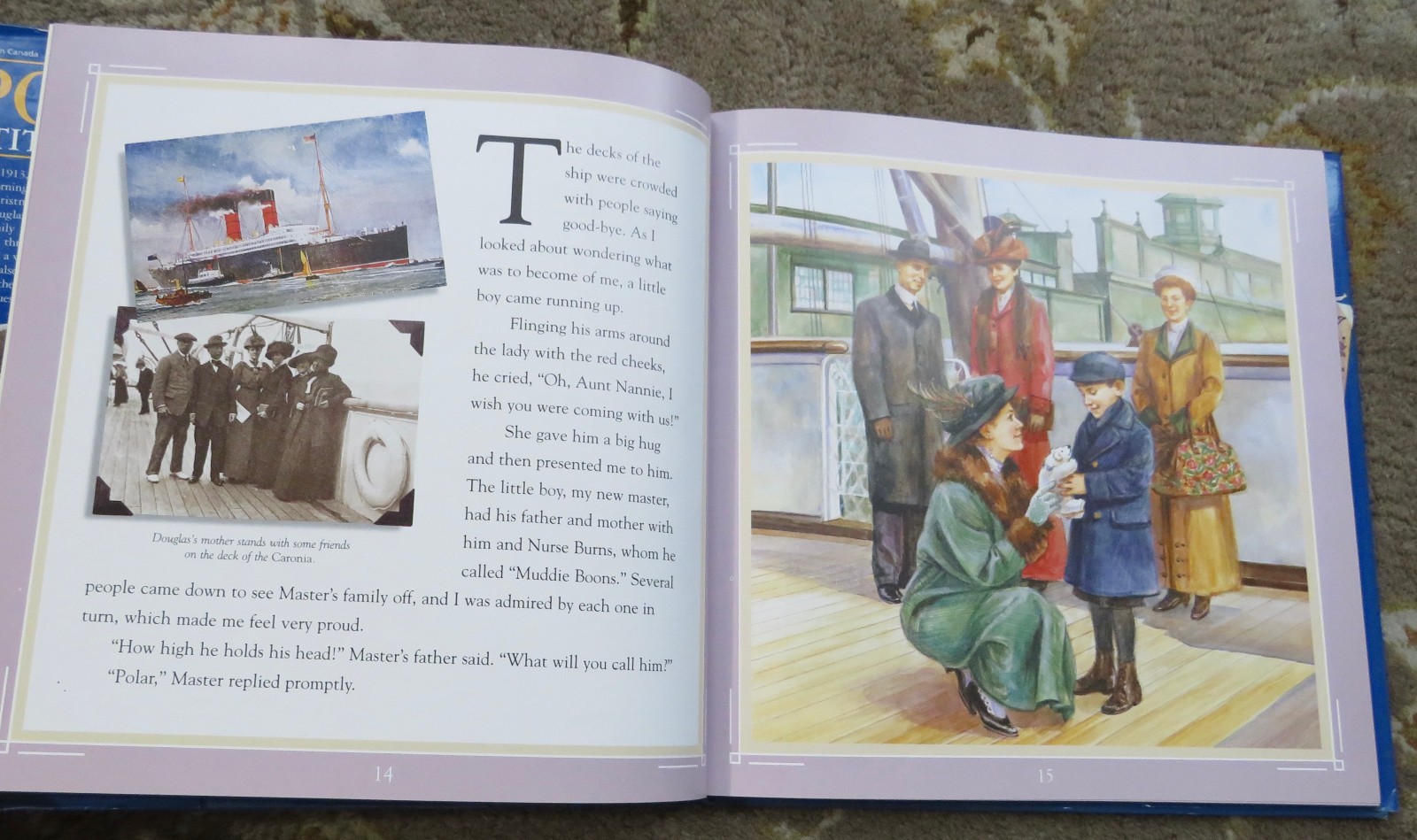 5 books Exploring the Titanic by Robert D. Ballard, T is for Titanic, Titanicat