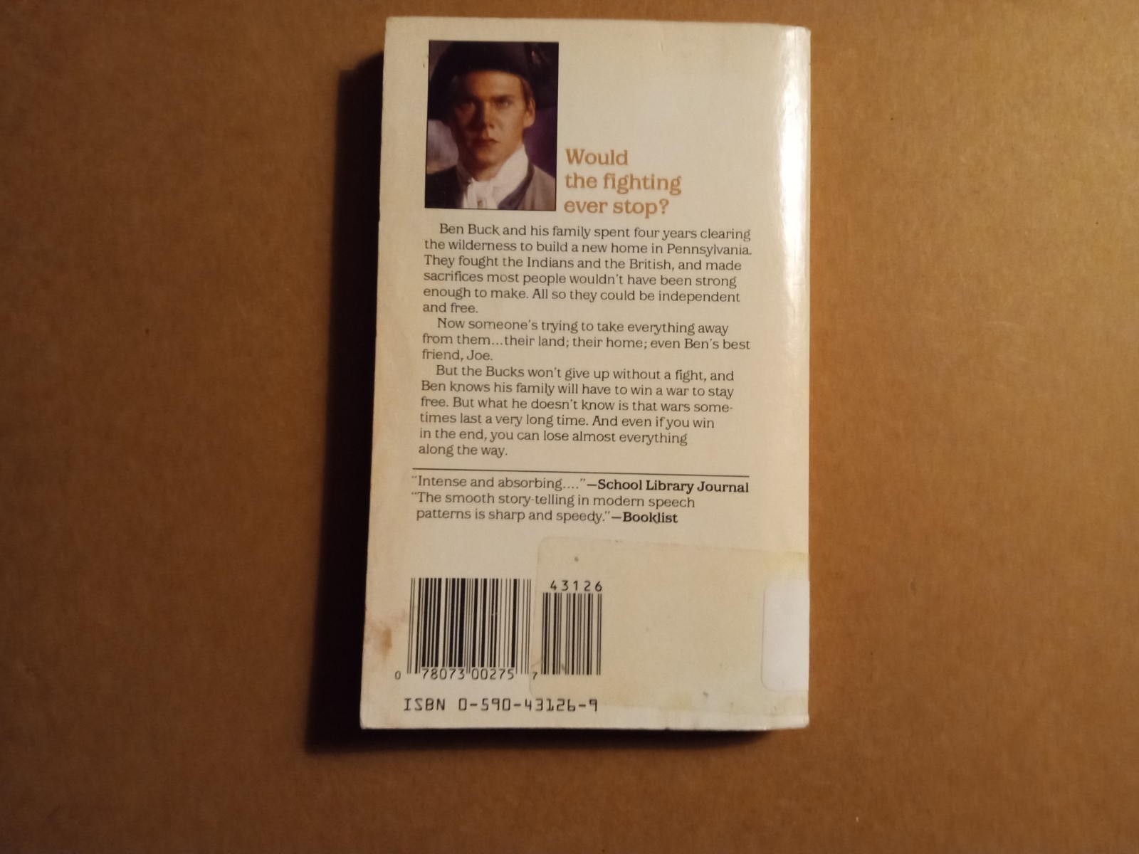 The Bloody Country Paperback Christopher, Collier, James Lincoln 1976